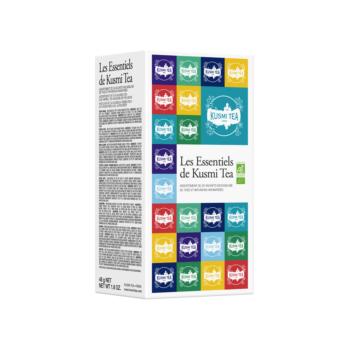 KUSMI TEA Coffret Les essentiels 48G
