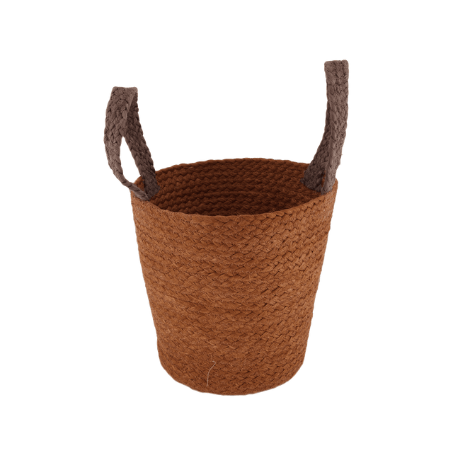 Panier BORNÉO coloris brun diamètre 22 cm