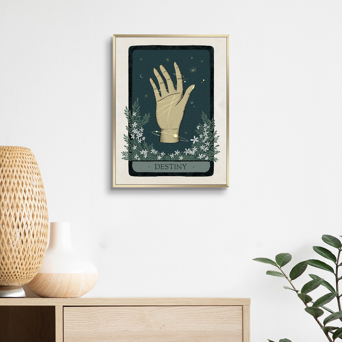 4MURS Tableau Destiny Vert