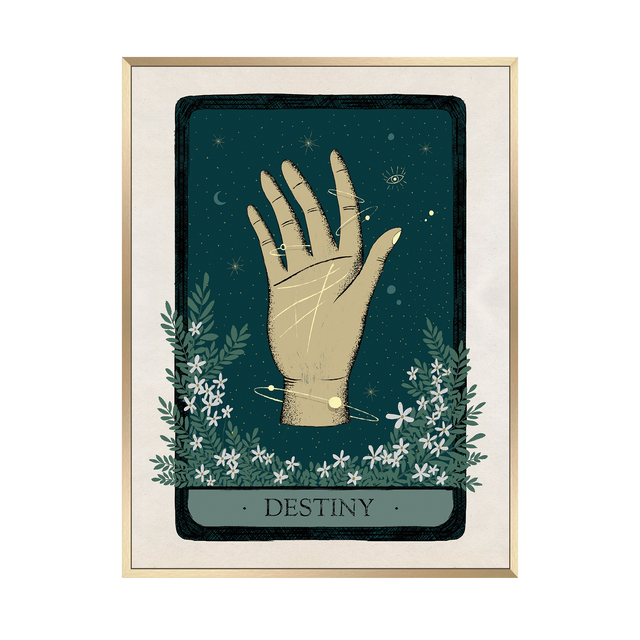 4MURS Tableau DESTINY coloris vert