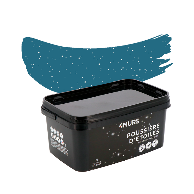 Poussière d'étoiles Peinture Peinture bleu Alnitak 2 L