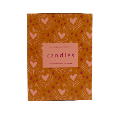 Bougie Amor Rose