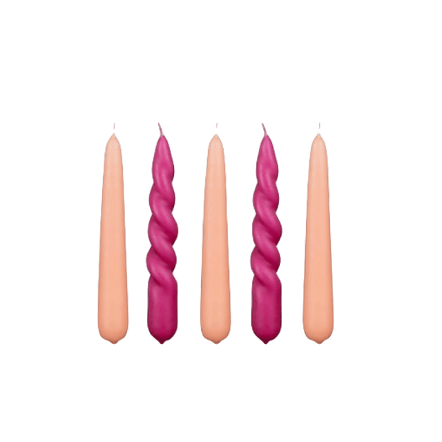 Bougie AMOR coloris rose