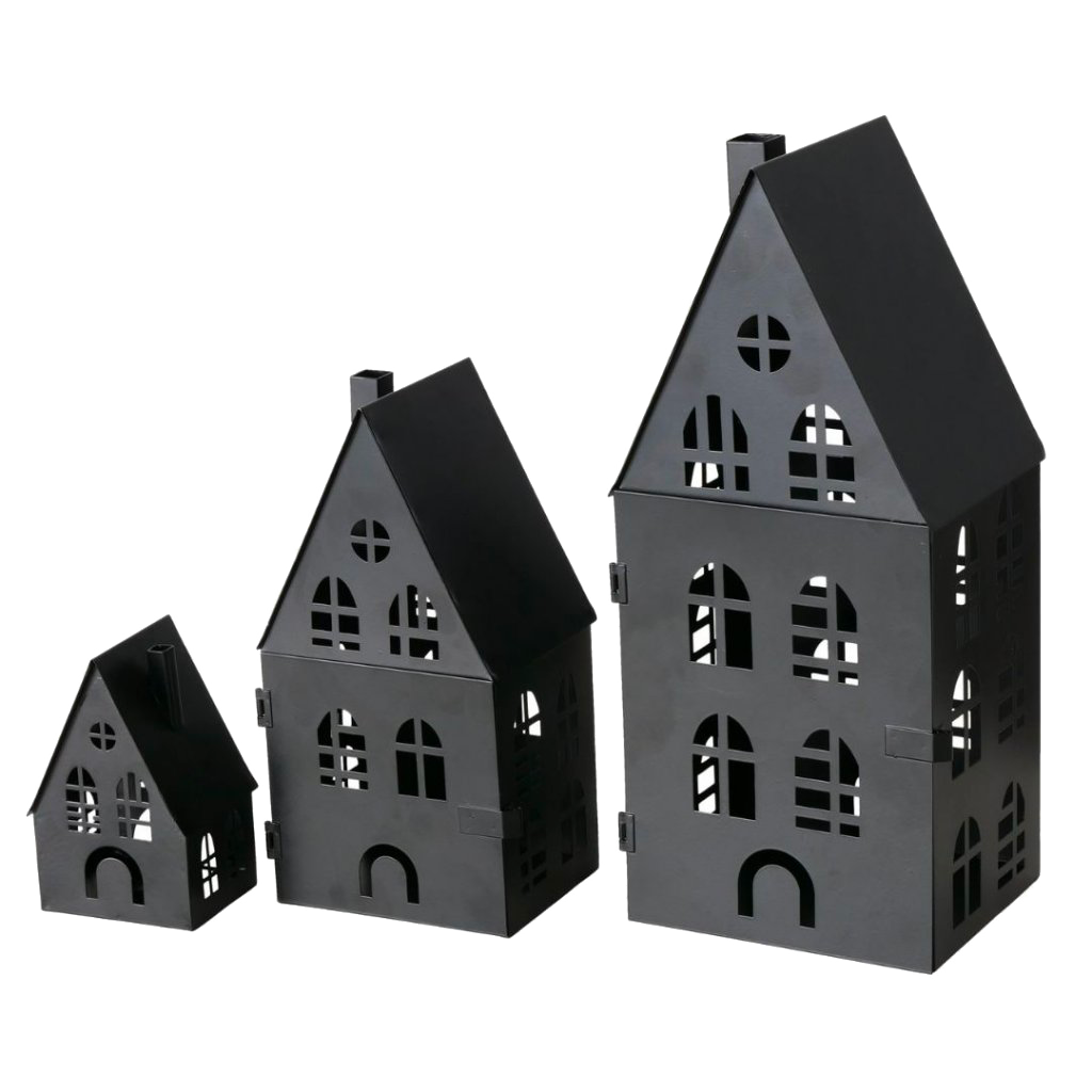 Bougeoir Maison dover Noir