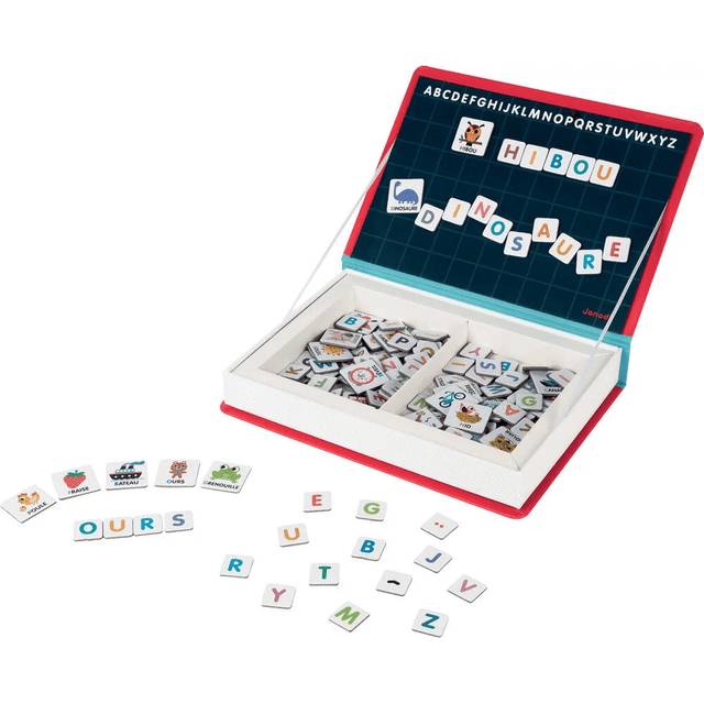 Janod Jeu éducatif MAGNETI'BOOK ALPHABET FRANCAIS