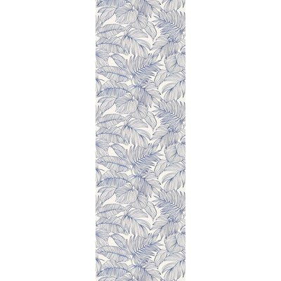 Papier peint intissé Manahiva Bleu électrique