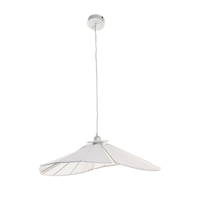 Suspension MELIA coloris blanc 17 x 68 cm