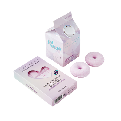 INUWET Bain moussant Splash myrtille Violet Barbe à papa / myrtille 490G