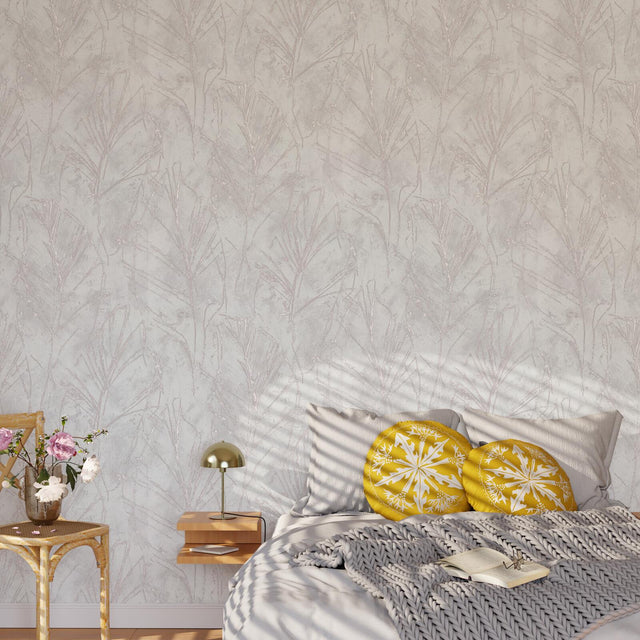 Papier peint intissé LORELLA coloris blanc