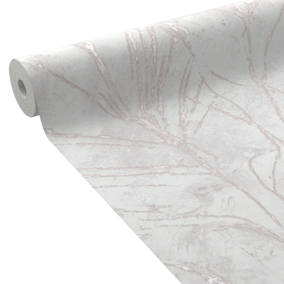 Papier peint intissé Lorella Blanc