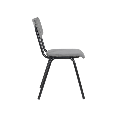 Chaise Cynthia Gris anthracite 1 place