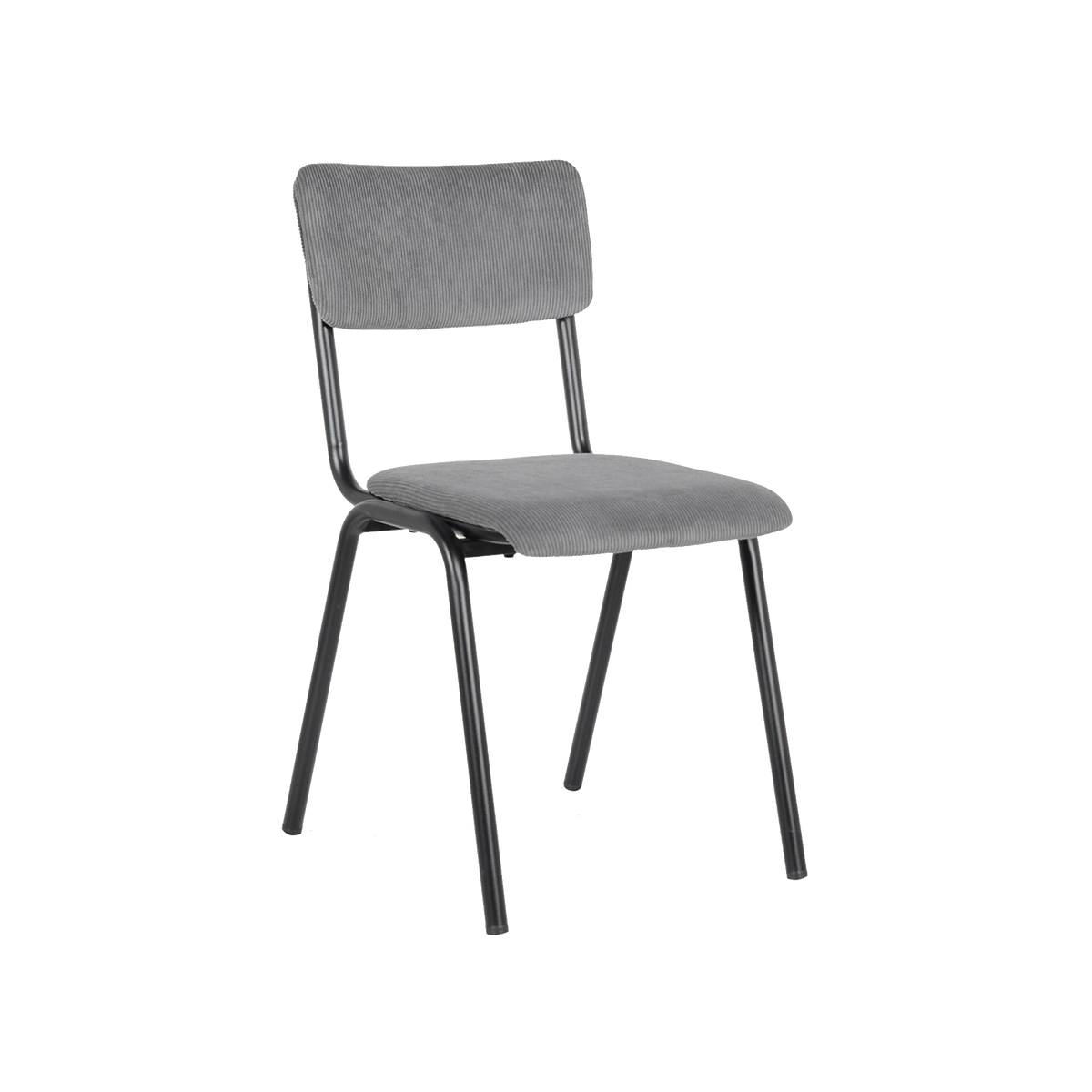 Chaise Cynthia Gris anthracite 1 place