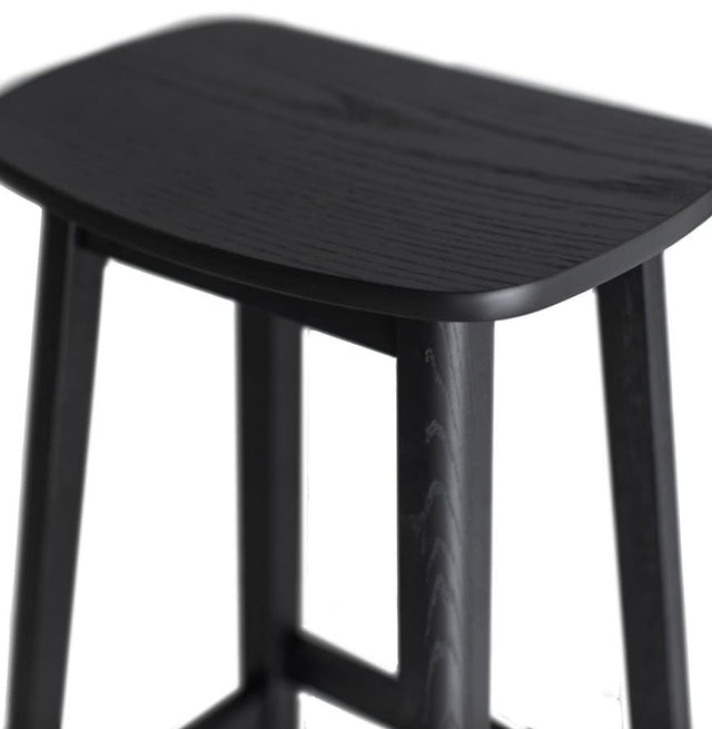 Tabouret de plan de travail ARAMIS coloris noir