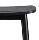 Tabouret de plan de travail Aramis Noir