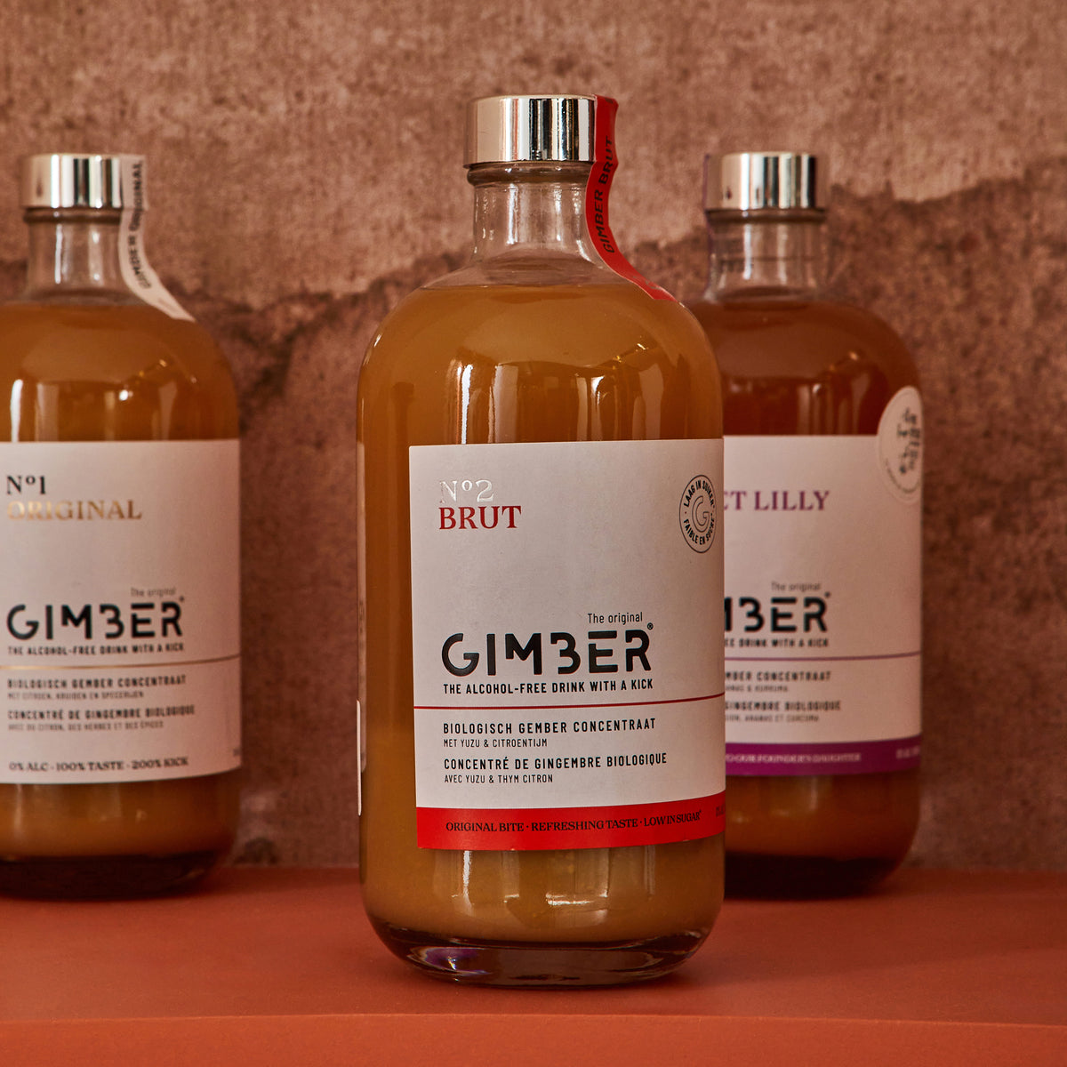 GIMBER Cocktail sans alcool N°2 brut 500ML