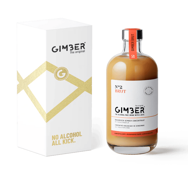 GIMBER Cocktail sans alcool N°2 BRUT