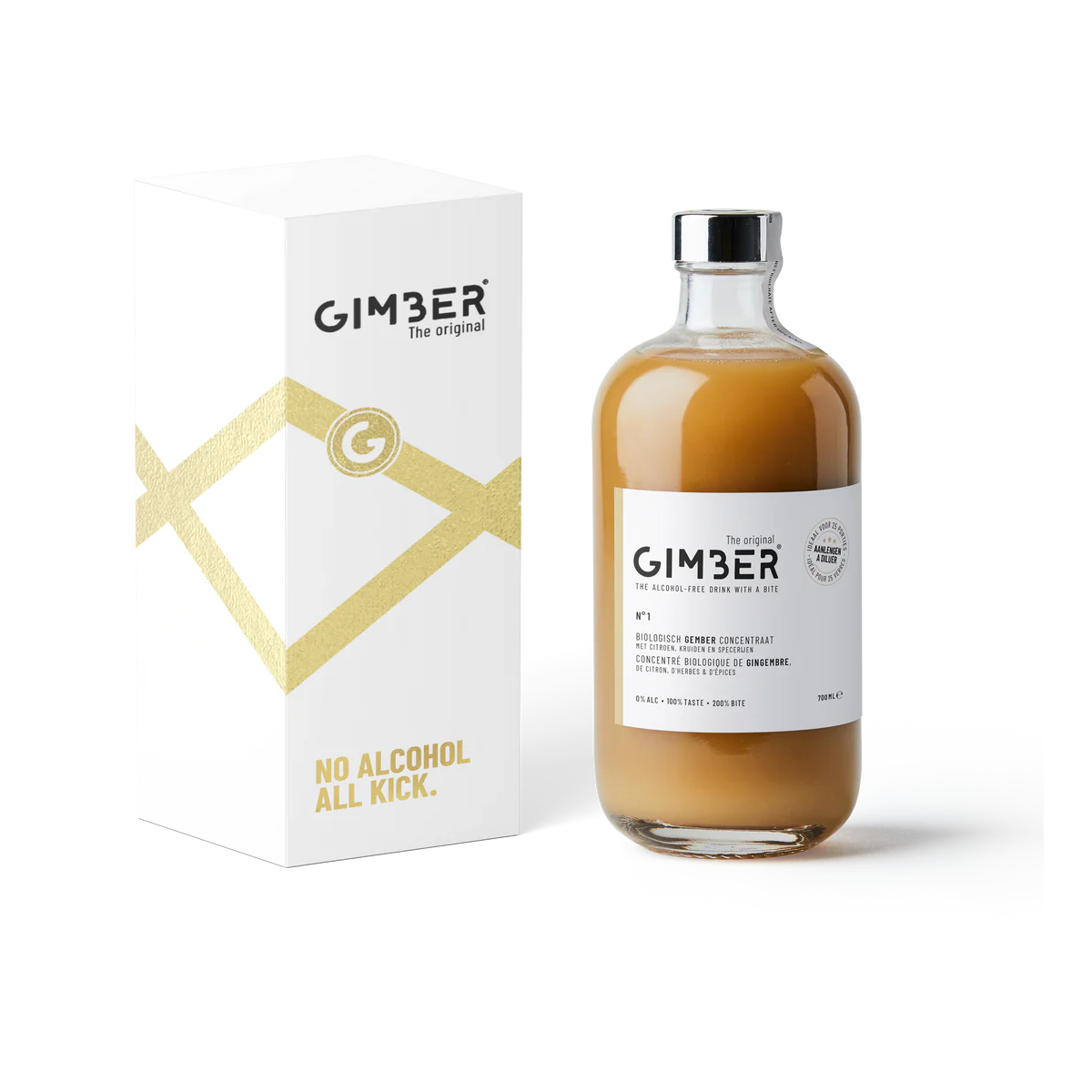 GIMBER Cocktail sans alcool N°1 the original 500ML