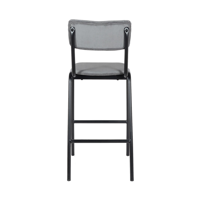 Tabouret de bar TALYA coloris gris