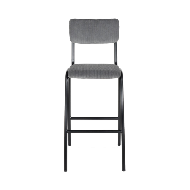 Tabouret de bar TALYA coloris gris