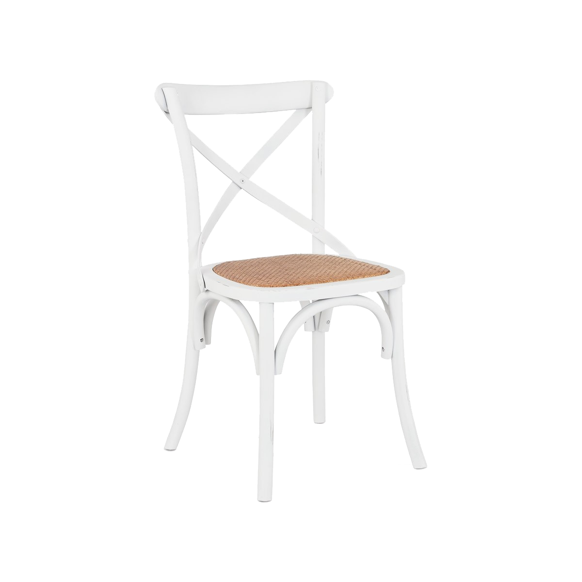 Chaise Bistrot Blanc 1 place