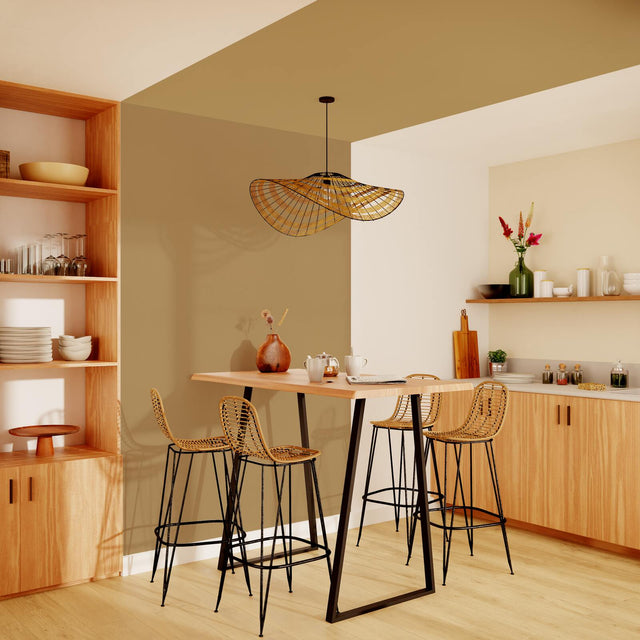 4MURS Papier peint intissé NUNCA coloris safran