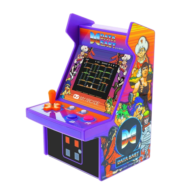 Mini console de jeu DATA EAST hauteur 21,59 cm