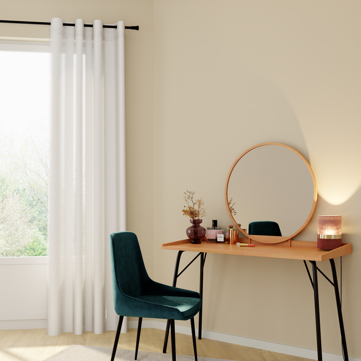 Voilage Cybele Blanc