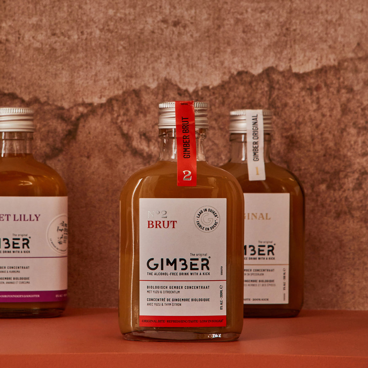 GIMBER Cocktail sans alcool N°2 brut 200ML