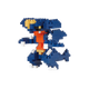 NANOBLOCK Jeu de construction Carchacrok Bleu
