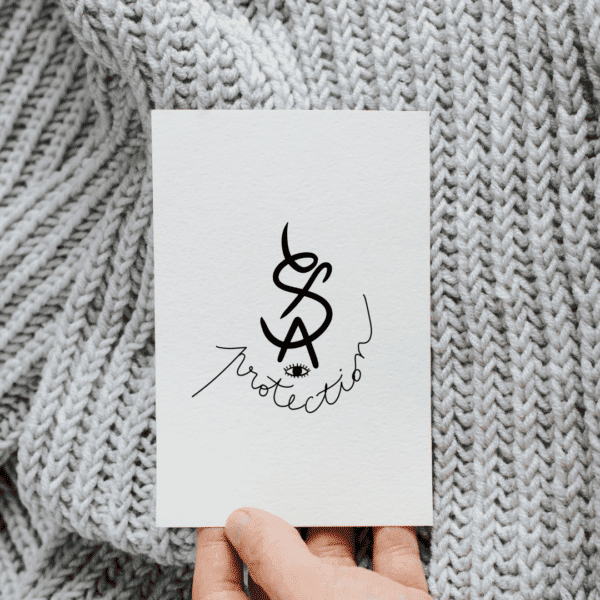 GREENMA Carte Protection Blanc