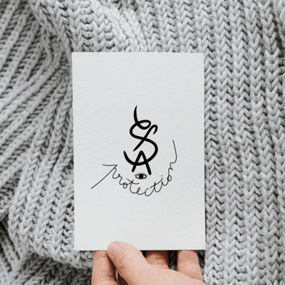 GREENMA Carte Protection Blanc