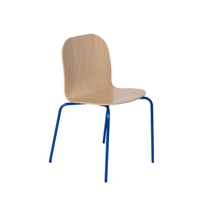 Chaise Marcel Bleu électrique 1 place