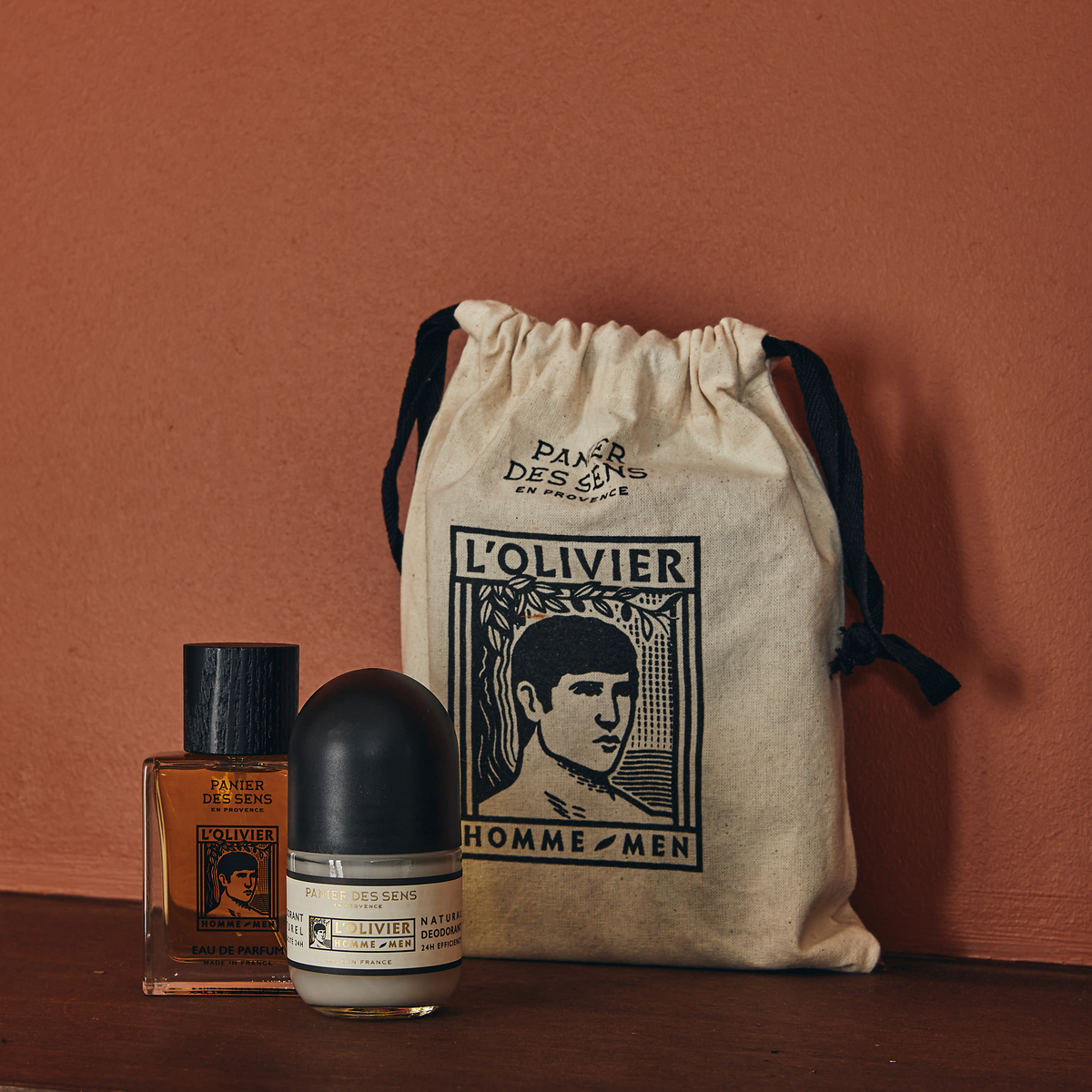 PANIER DES SENS Parfum homme L'olivier Beige Olive 75ML