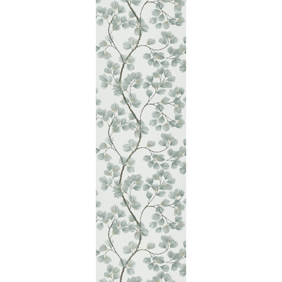 Papier peint intissé Albizia Vert de gris