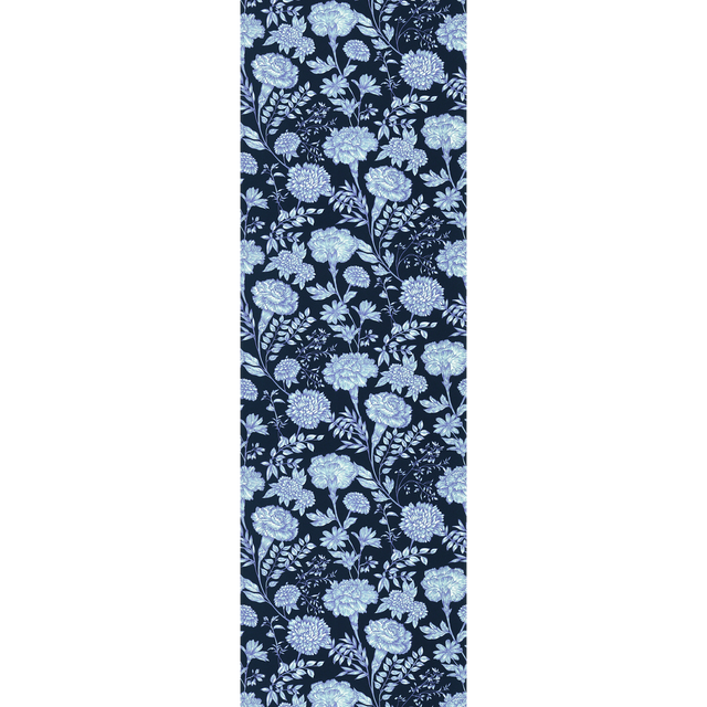 Papier peint intissé ISLEEN coloris bleu nuit