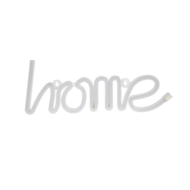 Néon HOME coloris blanc chaud