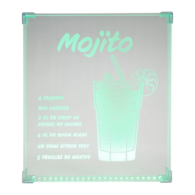 Néon MOJITO coloris vert