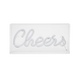 Néon Cheers Blanc chaud