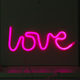 Néon Love Rose