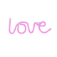 Néon Love Rose