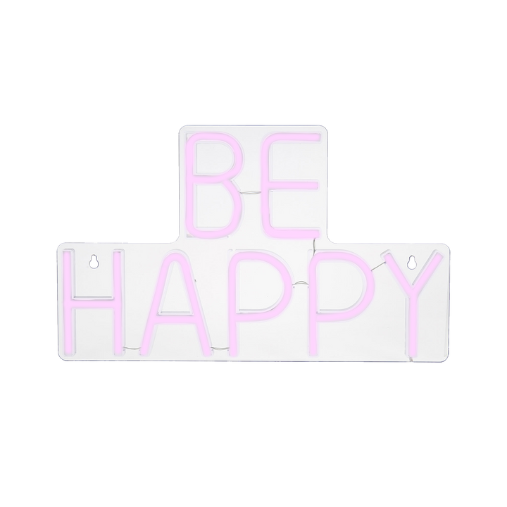 Néon Be happy Rose