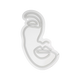 Néon Visage Blanc chaud