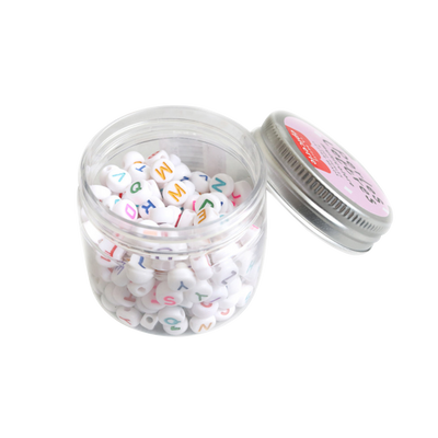 LA PETITE ÉPICERIE Kit création Perles lettres multicolore Multicolore