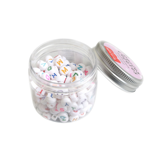 La Petite Epicerie Kit création PERLES LETTRES MULTICOLORE