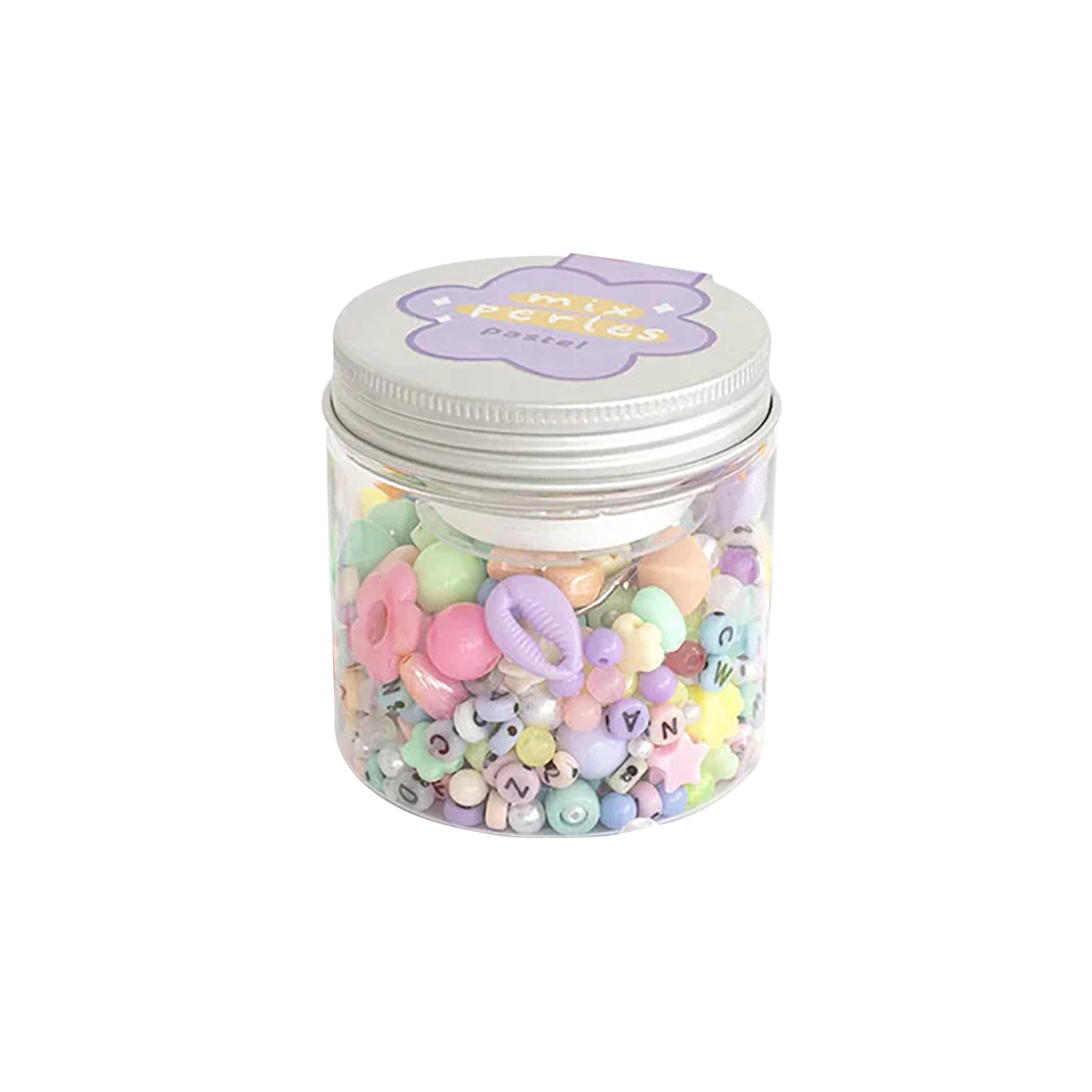 LA PETITE ÉPICERIE Kit création Mix de perles pastel Multicolore