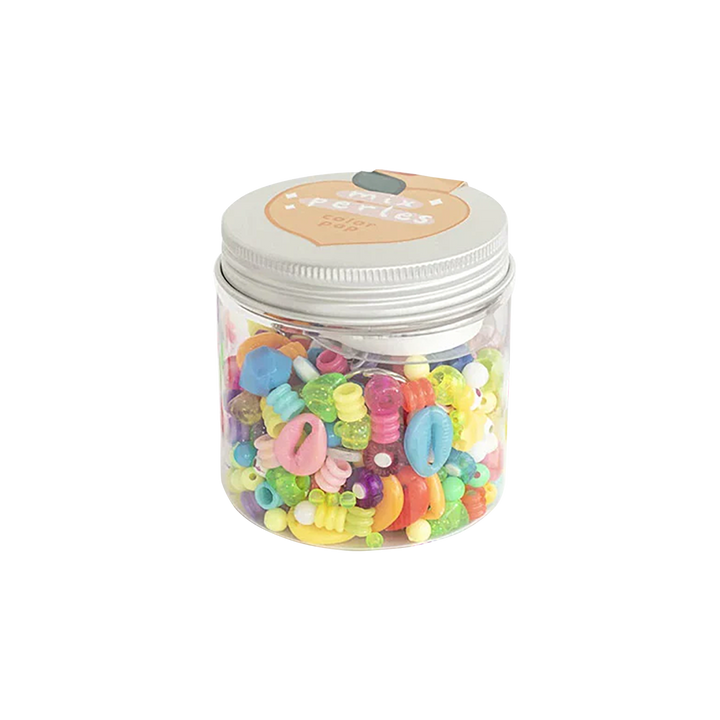 LA PETITE ÉPICERIE Kit création Mix de perles pop color Multicolore