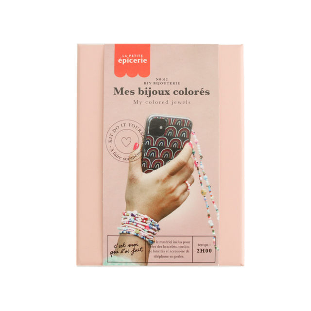 La Petite Epicerie Kit création MES BIJOUX COLORÉS