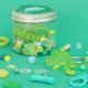 LA PETITE ÉPICERIE Kit création Mix de perles jurassic Vert