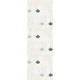 4MURS Papier peint intissé Rebecca Blanc et vert