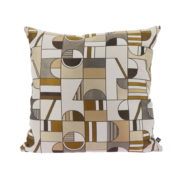 4MURS Coussin CORUS coloris jaune 44 x 44 cm